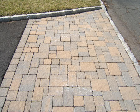 Our French Inspired Home: Brick and Cobblestone Paver Driveways vs